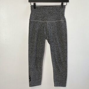 Beyond Yoga Barre Heather Crop Leggings